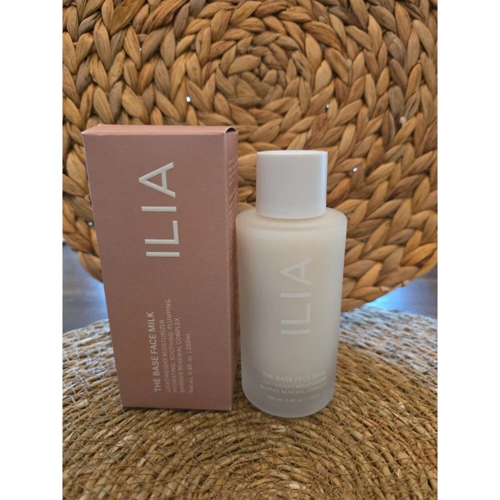ILIA The Base Face Milk Moisturizer NIB 3.4 Fl oz / 100 ml